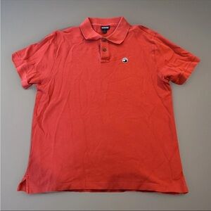 Patagonia Polo Men's Large Red Short Sleeve Collared Button